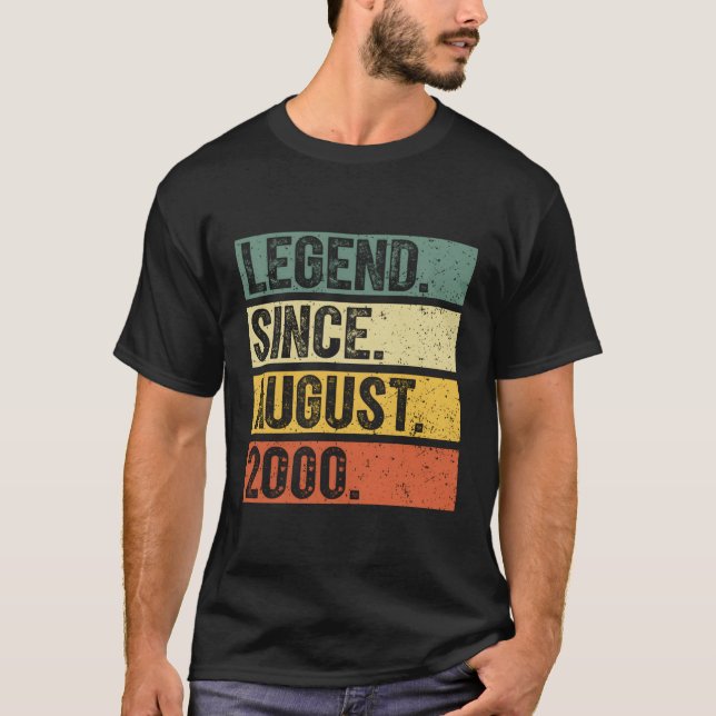 Camiseta 23 Legenda Desde Agosto De 2000 23Rd (Frente)