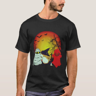 Camiseta 23 Porquinho-da-índia de Halloween Abóbora