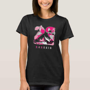 Camiseta 23 Raro Ar Low Triplo Rosa Correspondente