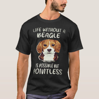 Camiseta 23 Vida Sem Um Beagle