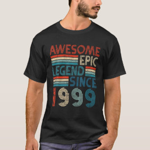 Camiseta 23Rd Year Old Birthday Gifts Awesome Epic Legend S