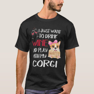 Camiseta 244 Quero Apenas Beber Vinho