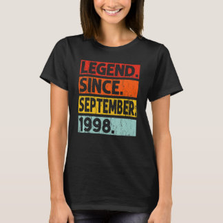 Camiseta 24. ª Legenda de Aniversário Desde setembro de 199