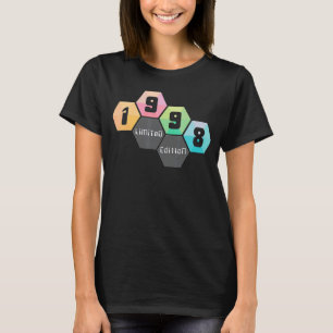 Camiseta 24.º Aniversário Mulheres 24 anos 1998 8