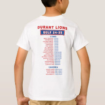 24-25 Leões Durant - GOLF - Lions BOY ROSTER