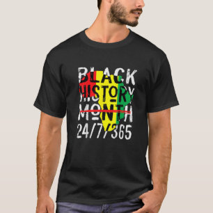 Camiseta 24 7 365 África Mapa Melanina 20