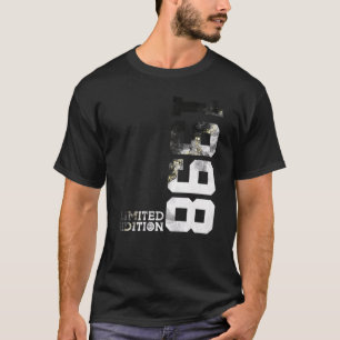 Camiseta 24 anos 24.o aniversário de 1998