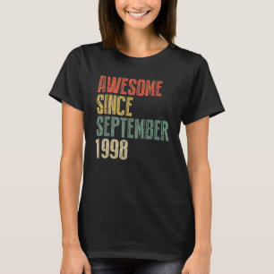 Camiseta 24 anos é incrível desde setembro de 1998 24º 1