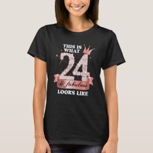 Camiseta 24 e fabuloso I Black Peach Party Group Candid Pho
