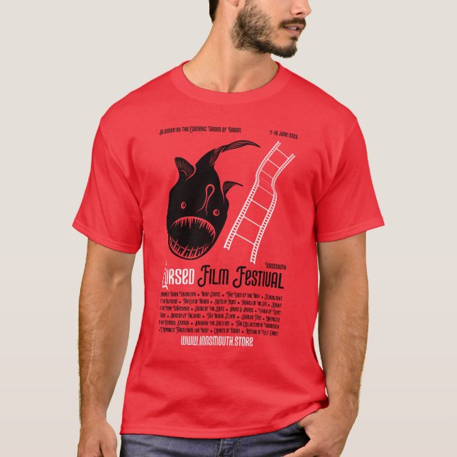 Camiseta 24.o Festival de Cinema Maldito - Boca-seca (Frente)