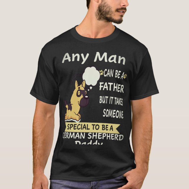 Camiseta 24 Qualquer Homem Pode Ser Pai Mas É Preciso Algué (Frente)