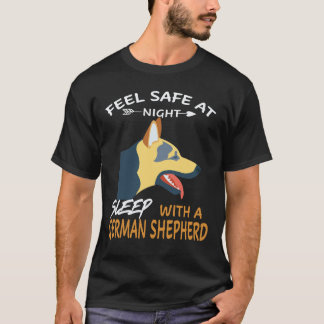 Camiseta 24 Sinta-se Seguro à Noite Durma Com Um Pastor Ale