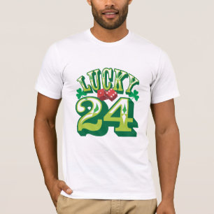 Camiseta 24 T afortunado