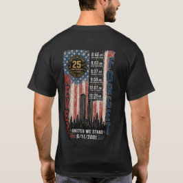 Camiseta 25º Aniversário de 9/11