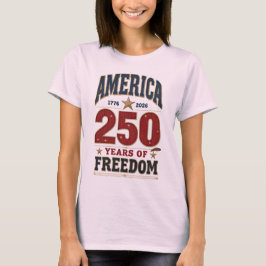 Camiseta 250º América Liberdade 1776 Faixa Patriótica