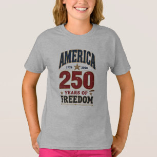 Camiseta 250º América Liberdade 1776 Faixa Patriótica