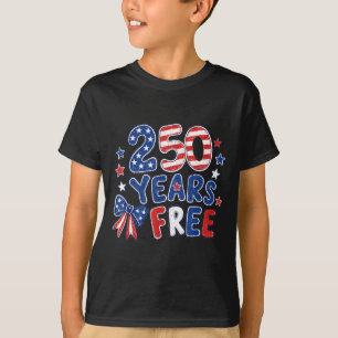 Camiseta 250º Aniversário EUA 250 Anos Aaamericano 4 De