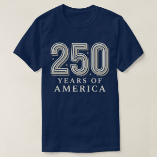 Camiseta 250º Aniversário EUA 250 Anos da América Vintage
