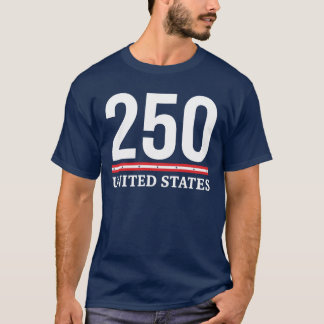 Camiseta 250º Aniversário EUA 250 Estados Unidos Patriótico