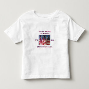 Camiseta 250º Aniversário EUA Patriótico 