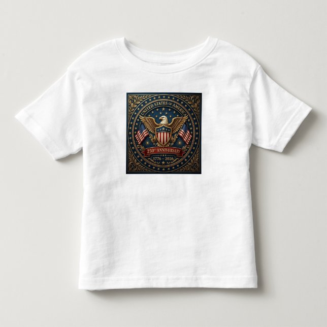 Camiseta 250º da América Versão 3 (Frente)