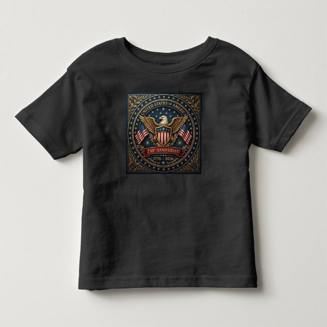 Camiseta 250º da América Versão 3 (Frente)