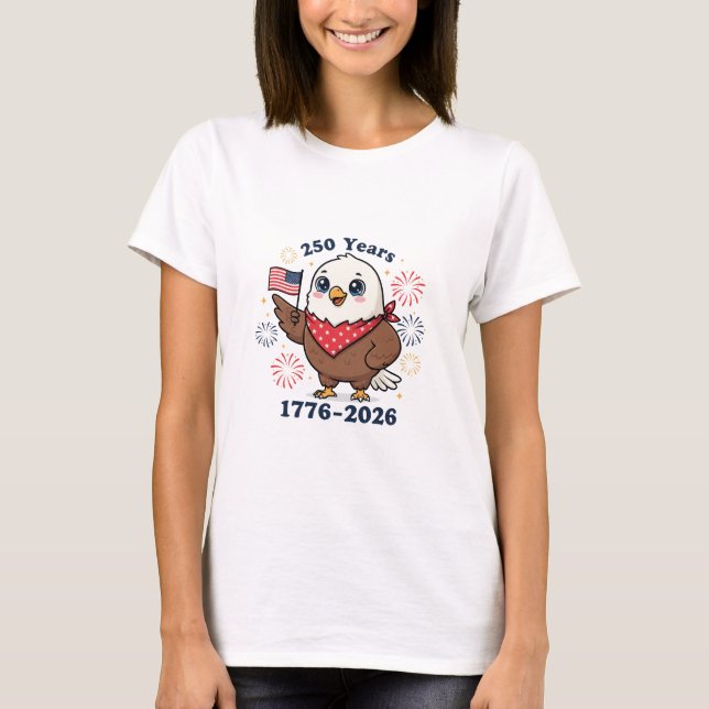 Camiseta 250 America Eagle (Frente)