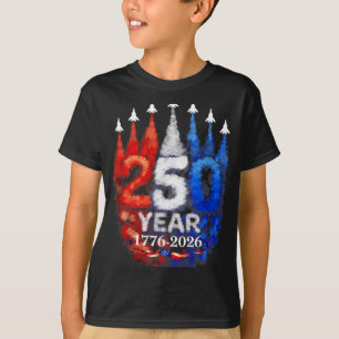 Camiseta 250 Aniversário EUA 250ª Bandeira Americana Patrio