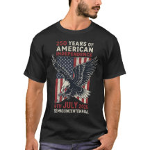 250 Anos Águia Patriótica Independência Americana