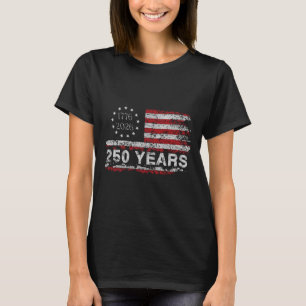 Camiseta 250 Anos América 1776 2026 Liberdade 4 De Julho An