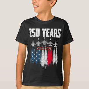 Camiseta 250 Anos Americano 1776 2026 250º Aniversário EUA