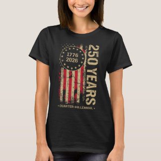 Camiseta 250 Anos Aniversário da América 250º Independência