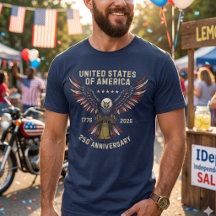 250 Anos Aniversário da América 250º Independência