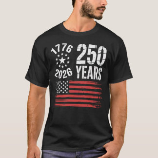 Camiseta 250 Anos da América 1776-2026