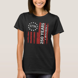 Camiseta 250 Anos da América Aniversário 250º Independência