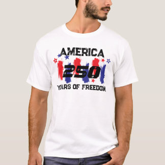 Camiseta 250 Anos da América Aniversário 250º Independência
