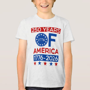 Camiseta 250 Anos Da Revolução Americana Semiquincenteni