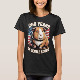 Camiseta 250 Anos de Almas Gentis Arte de Porquinho-da-Índi