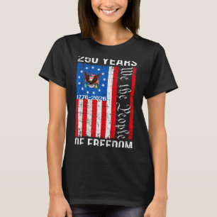 Camiseta 250 anos de aniversário americano 250º bandeira EU