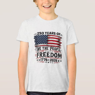Camiseta 250 Anos de Design de Liberdade Nós, o Povo