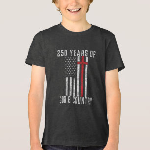 Camiseta 250 Anos de Design Patriótico Deus & País