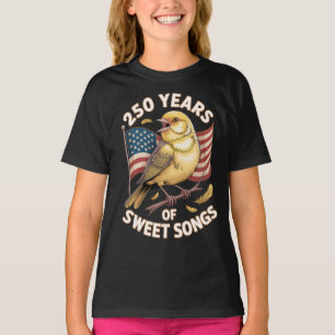 Camiseta 250 Anos de Doce Canção Arte do Canário