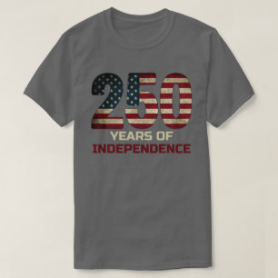 Camiseta 250 Anos De Independência América