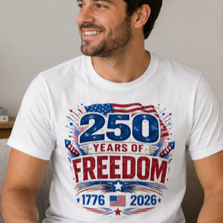 Camiseta 250 Anos de Liberdade
