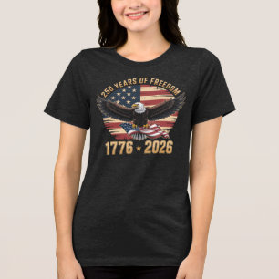Camiseta 250 Anos de Liberdade 4 de Julho