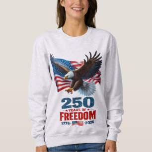 Camiseta 250 Anos De Liberdade Águia Patriótica Bandeira Am