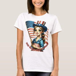 Camiseta 250 Anos de Liberdade "Feliz 4 de Julho"