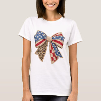 Camiseta 250 Anos De Liberdade Laço Patriótico EUA 4 De Jul