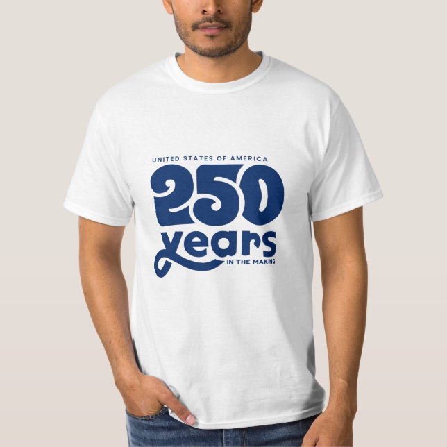 Camiseta 250 Anos em Construção (Frente)