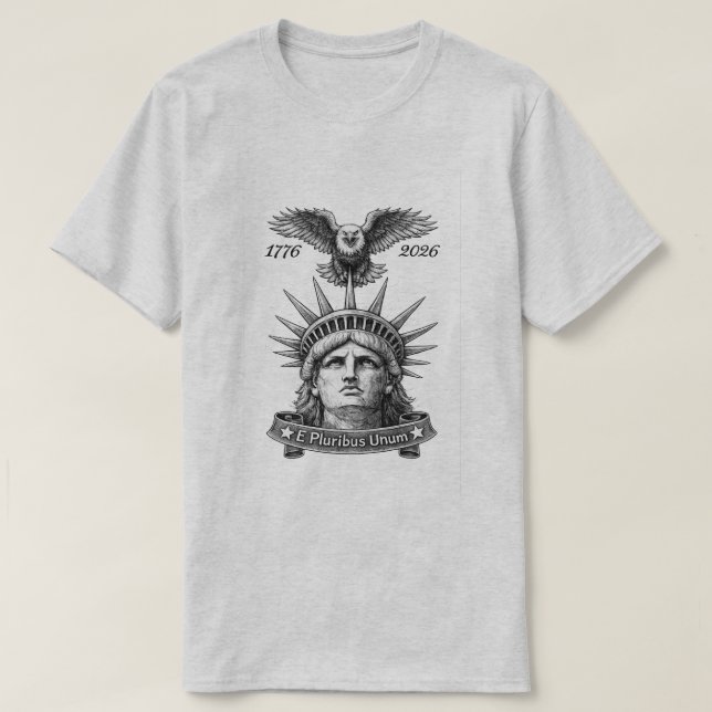 Camiseta 250 Anos EUA -22b (Frente do Design)